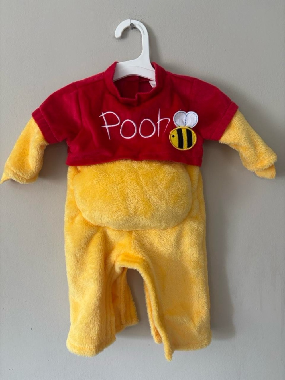 Disney Baby Winnie the Pooh Plush Costume Jumpsuit Infant 3-6 Months Halloween